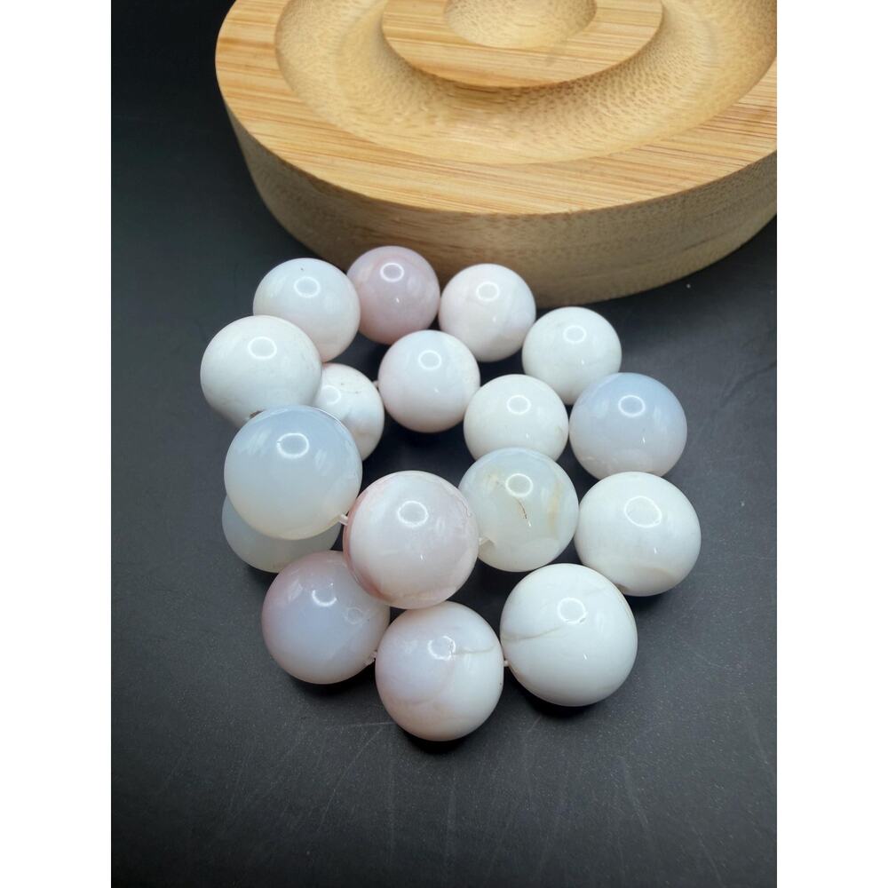 Pastel Jelly Agate 12mm Bracelet